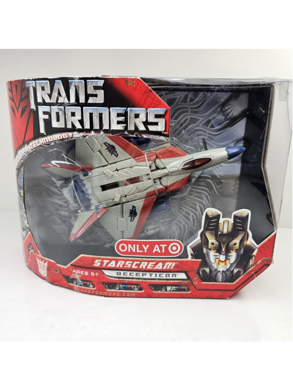 SEALED Transformers Target Exclusive Deception Voyager Class STARSCREAM 2007